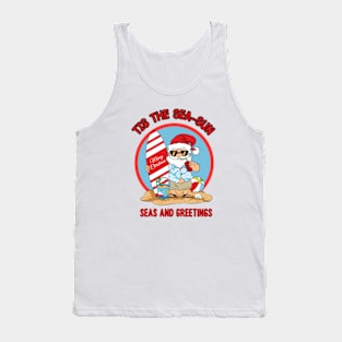 Tis The Sea-Sun Tank Top